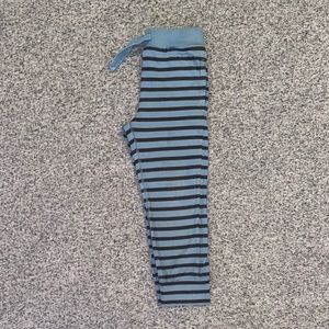 babyGap 5T EUC Striped Slate Blue & Navy Sweatpant